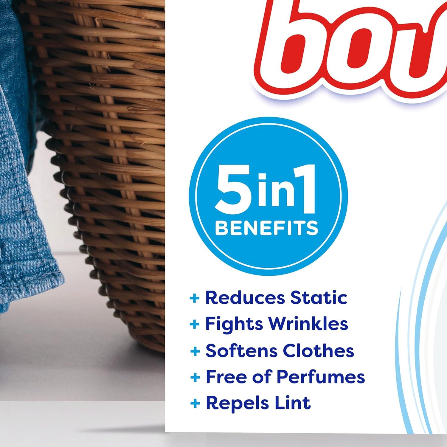 image:imageBounce Free amp Gentle Dryer Sheets Unscented 120 CountUnscented