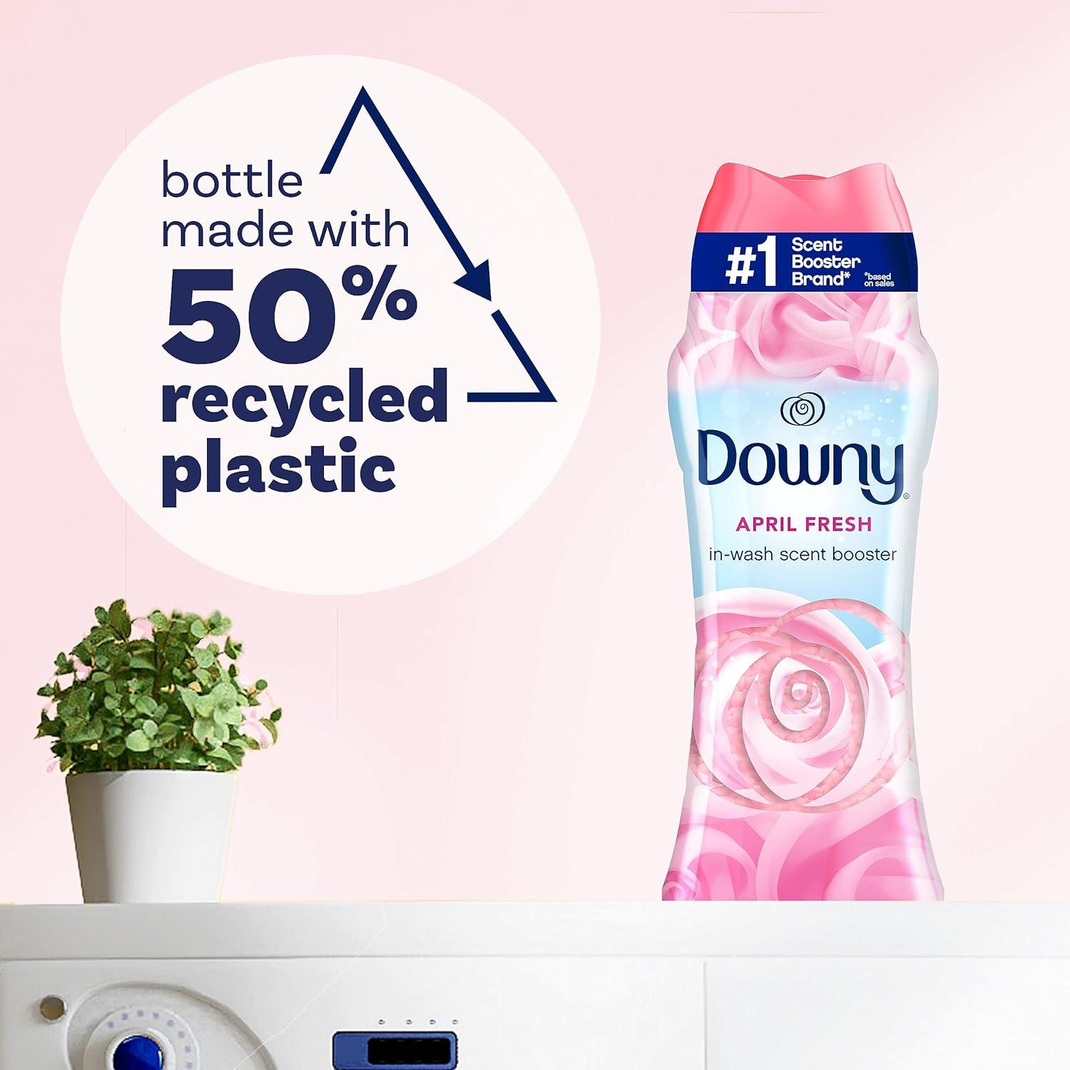 image:imageDowny April Fresh InWash Laundry Scent Booster Beads24 ozlaundry scent beadsLonglasting FreshnessPack of 2
