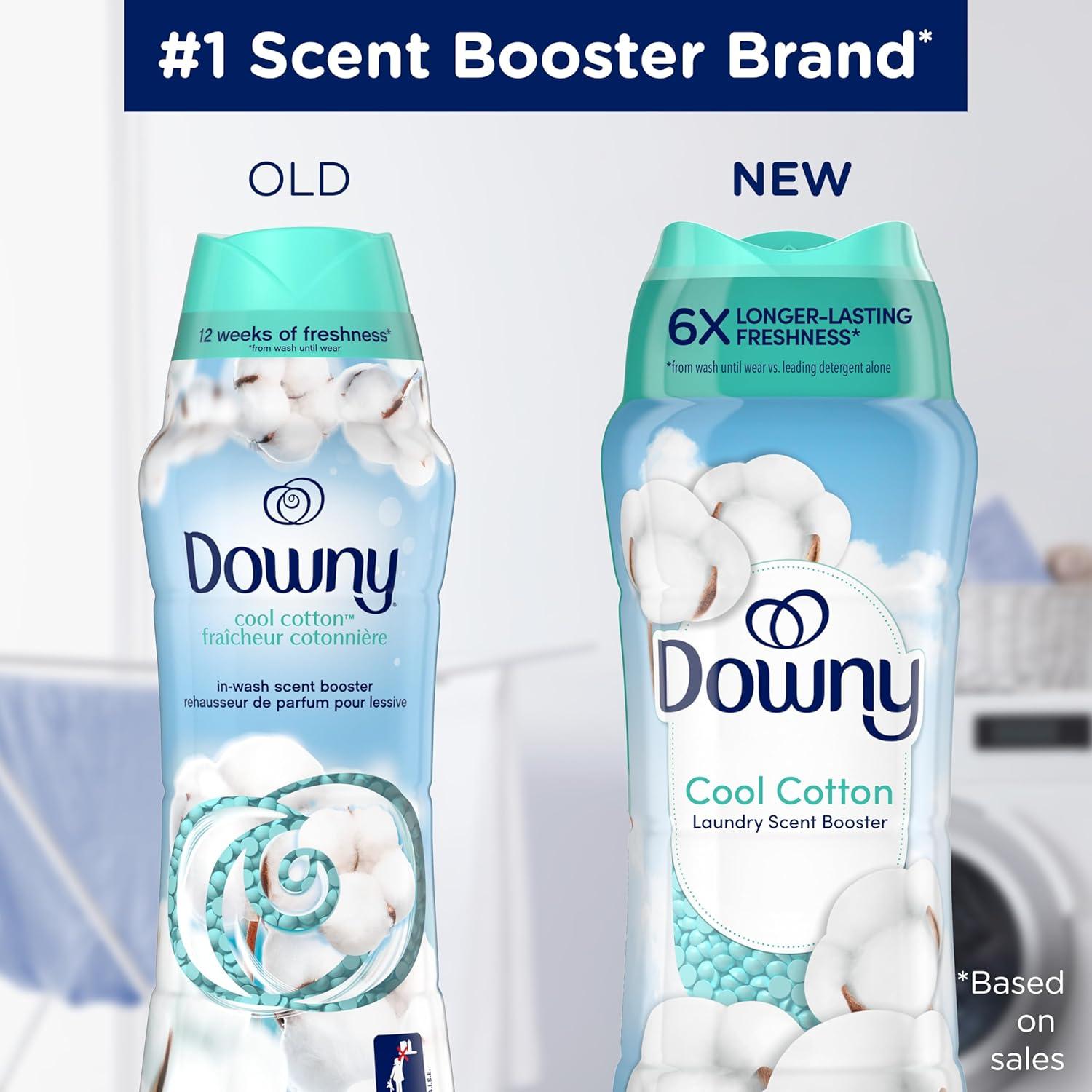 image:imageDowny Cool Cotton InWash Laundry Scent Booster Beads 24 oz laundry scent beads Longlasting Freshness