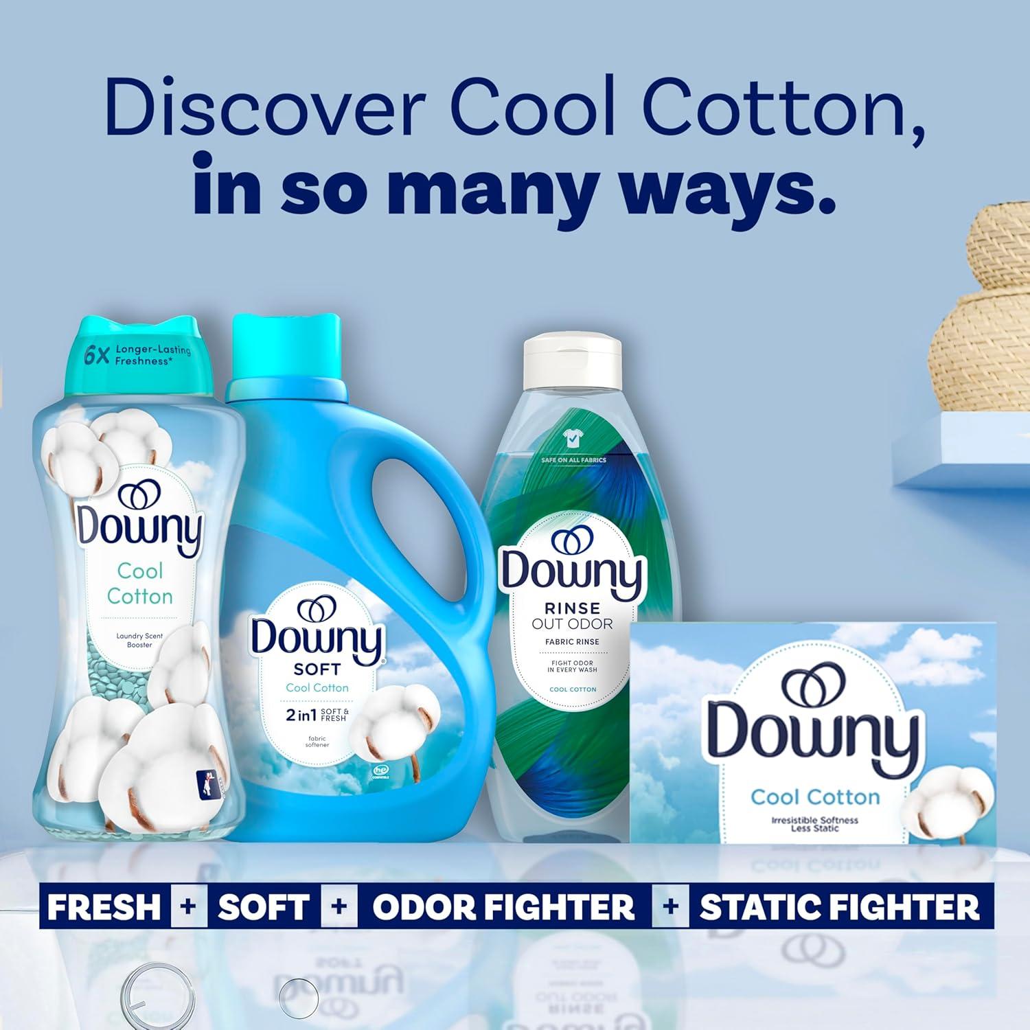 image:imageDowny Cool Cotton InWash Laundry Scent Booster Beads 24 oz laundry scent beads Longlasting Freshness