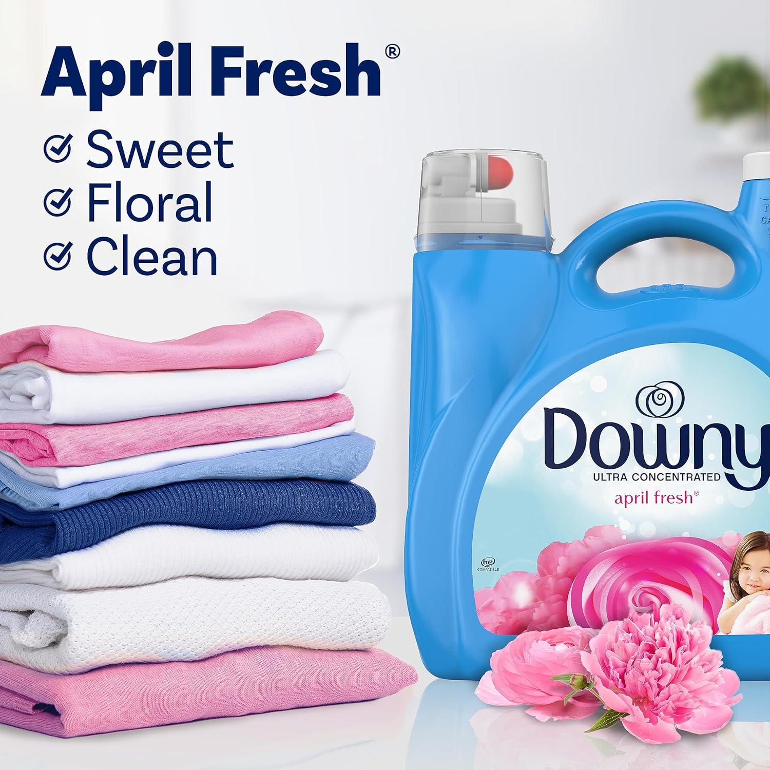 image:imageDowny Cool Cotton Liquid Fabric Conditioner Fabric Softener 164 Fl Oz 190 LoadsApril Fresh