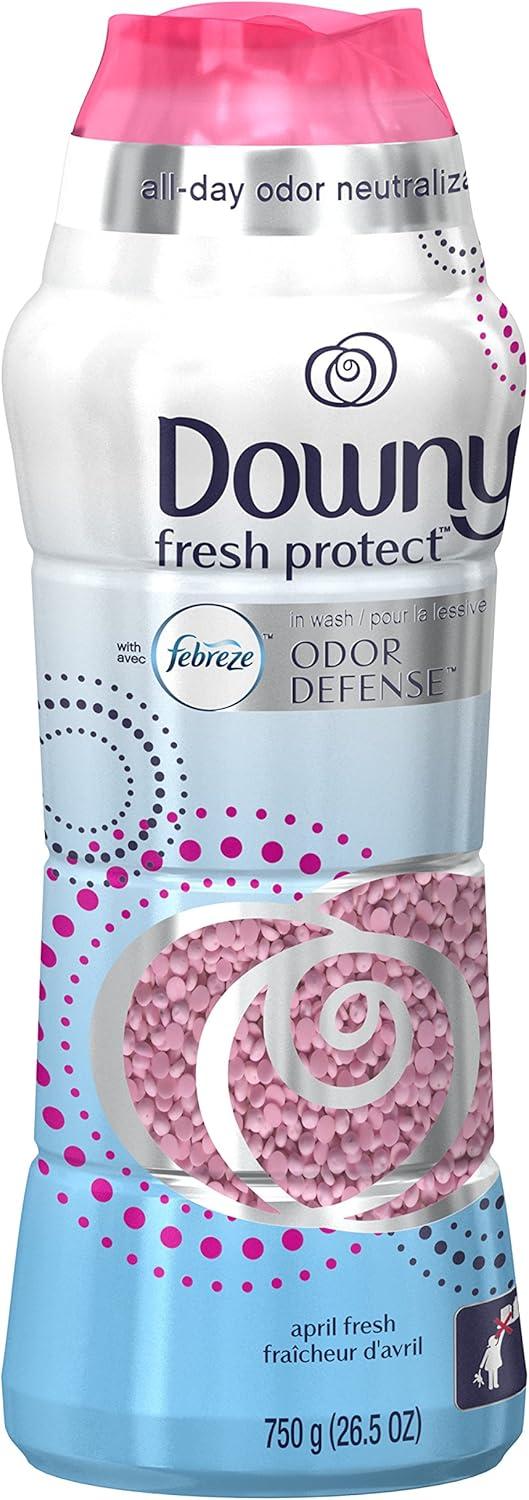 image:imageDowny Downy Fresh Protect inwash Scent Beads with Febreze Odor Defense April Fresh 375 Oz265 Ounce