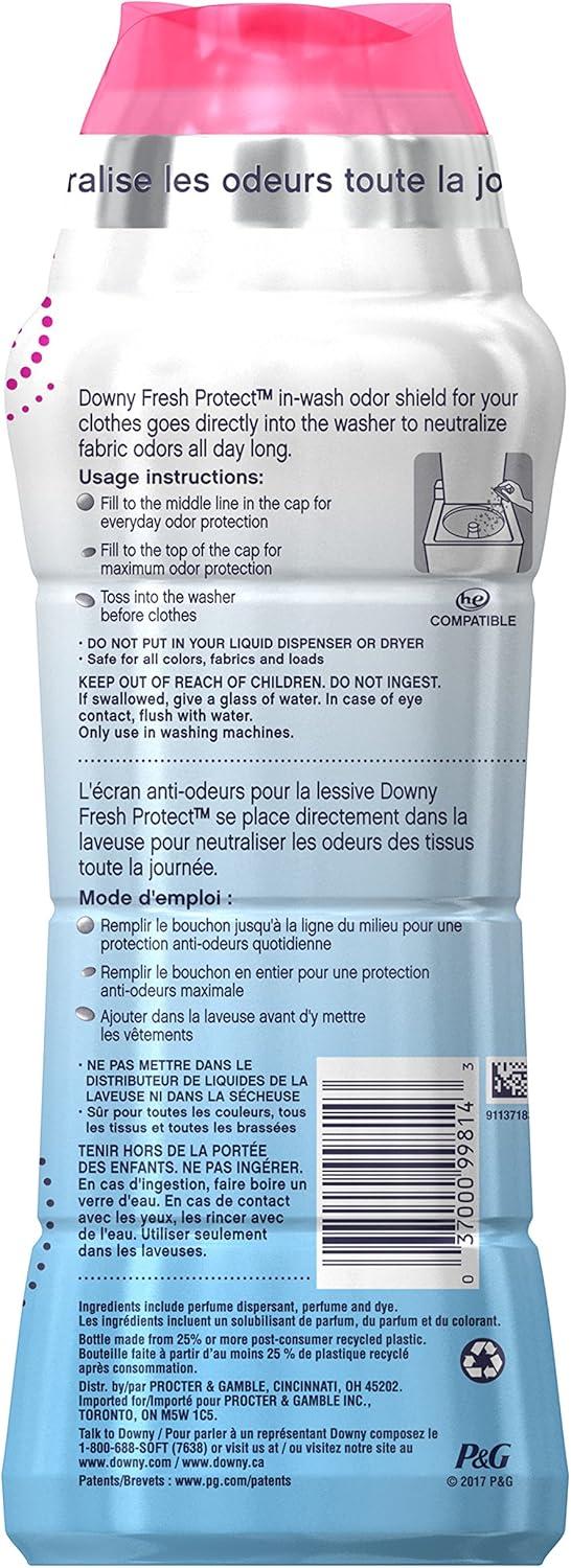 image:imageDowny Downy Fresh Protect inwash Scent Beads with Febreze Odor Defense April Fresh 375 Oz265 Ounce