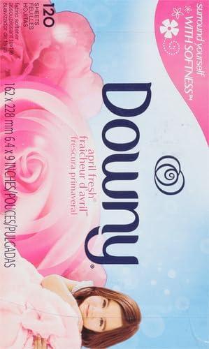 image:imageDowny Fabric Softener Dryer Sheets April Fresh 240 CountApril Fresh