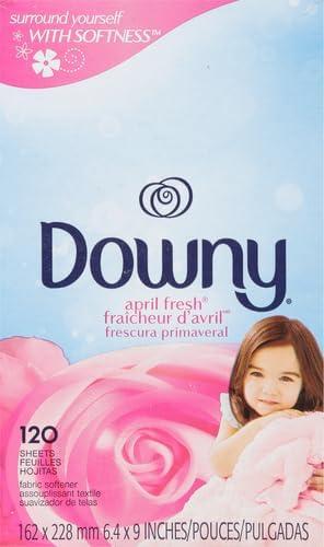 image:imageDowny Fabric Softener Dryer Sheets April Fresh 240 CountApril Fresh