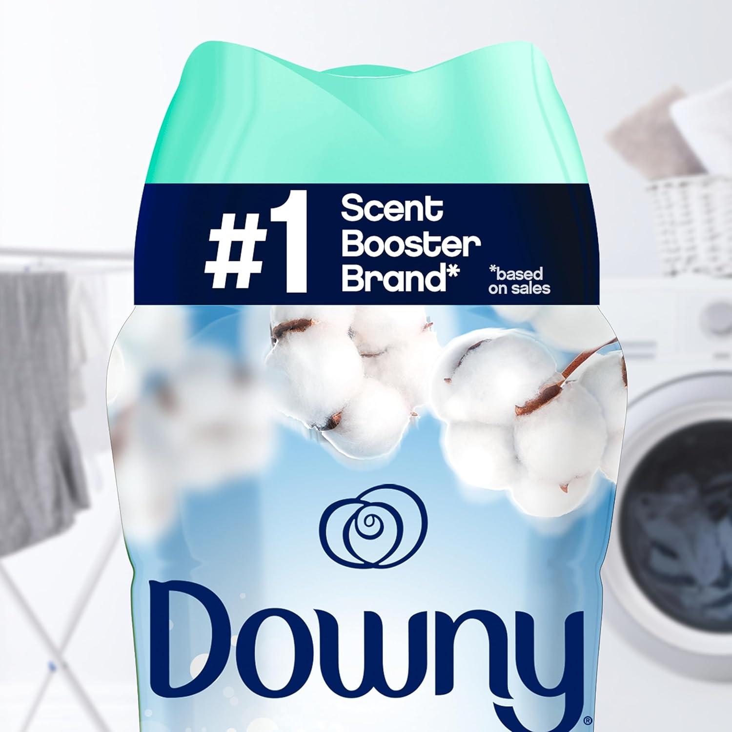 image:imageDowny InWash Laundry Scent Booster Beads Cool Cotton 91 Oz Pack of 4