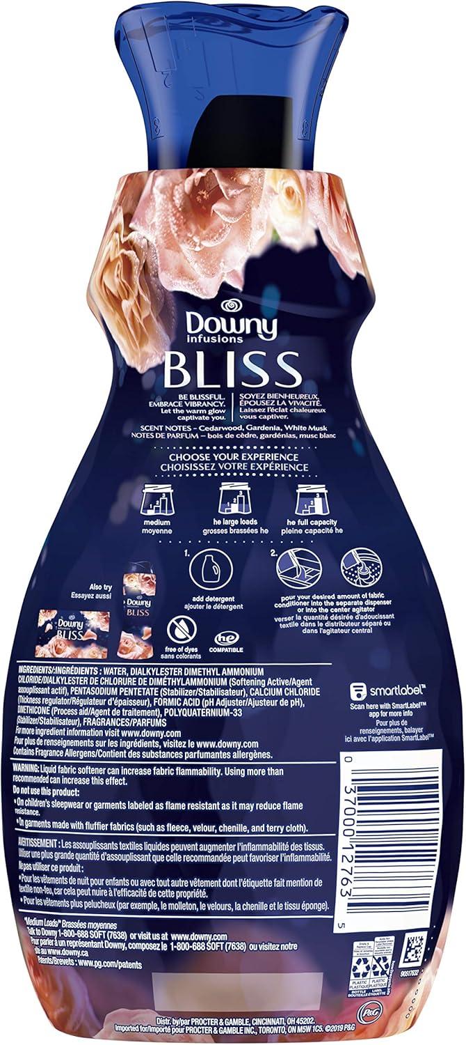 image:imageDowny Infusions CALM Liquid Fabric Softener Soothing Lavender And Vanilla Bean 56 Fl Oz Fabric Conditioner For Softness And Scent32 Fl Oz Pack of 1