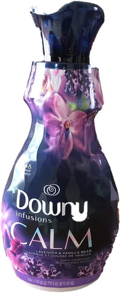 image:imageDowny Infusions CALM Liquid Fabric Softener Soothing Lavender And Vanilla Bean 56 Fl Oz Fabric Conditioner For Softness And Scent32 Fl Oz Pack of 1