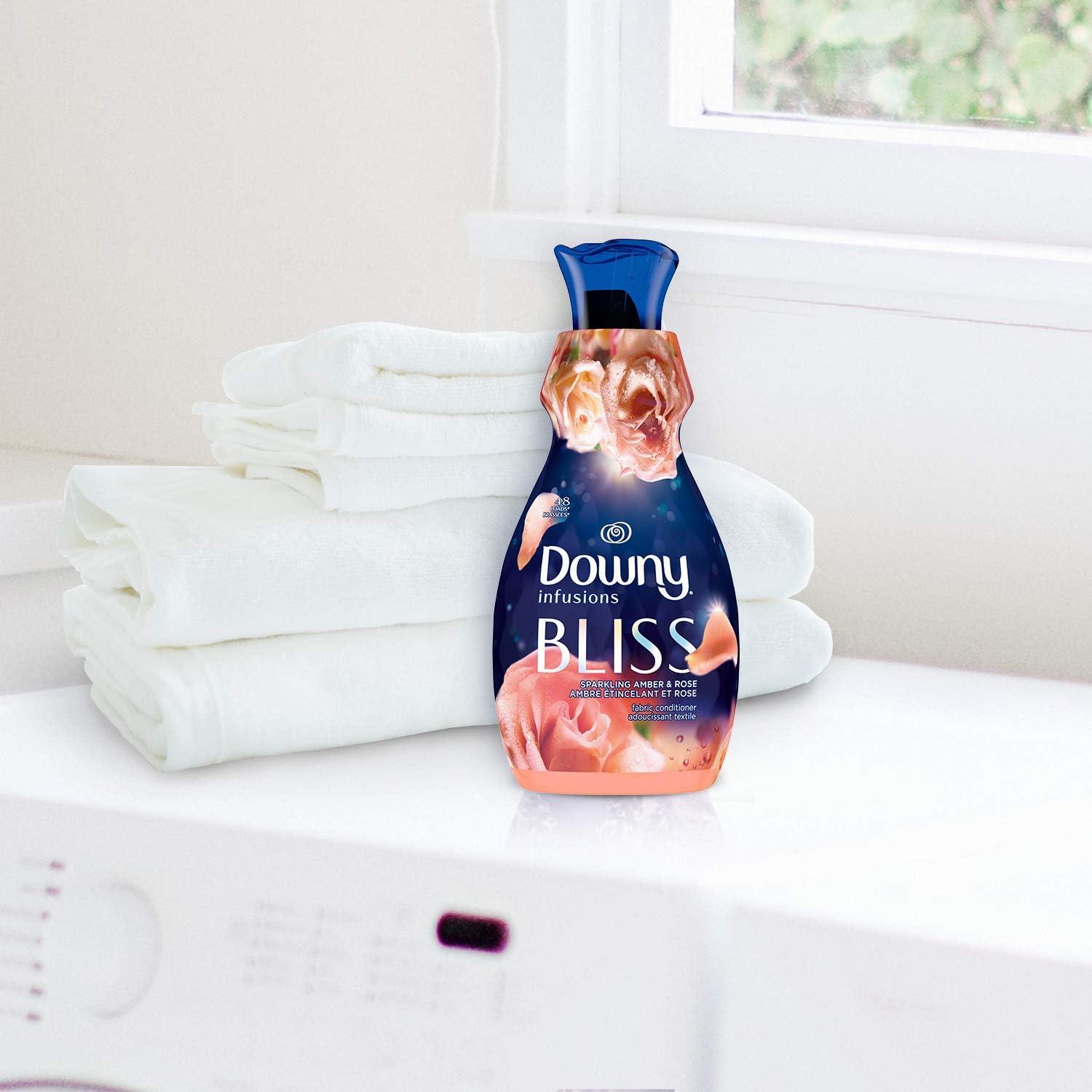 image:imageDowny Infusions CALM Liquid Fabric Softener Soothing Lavender And Vanilla Bean 56 Fl Oz Fabric Conditioner For Softness And Scent32 Fl Oz Pack of 1