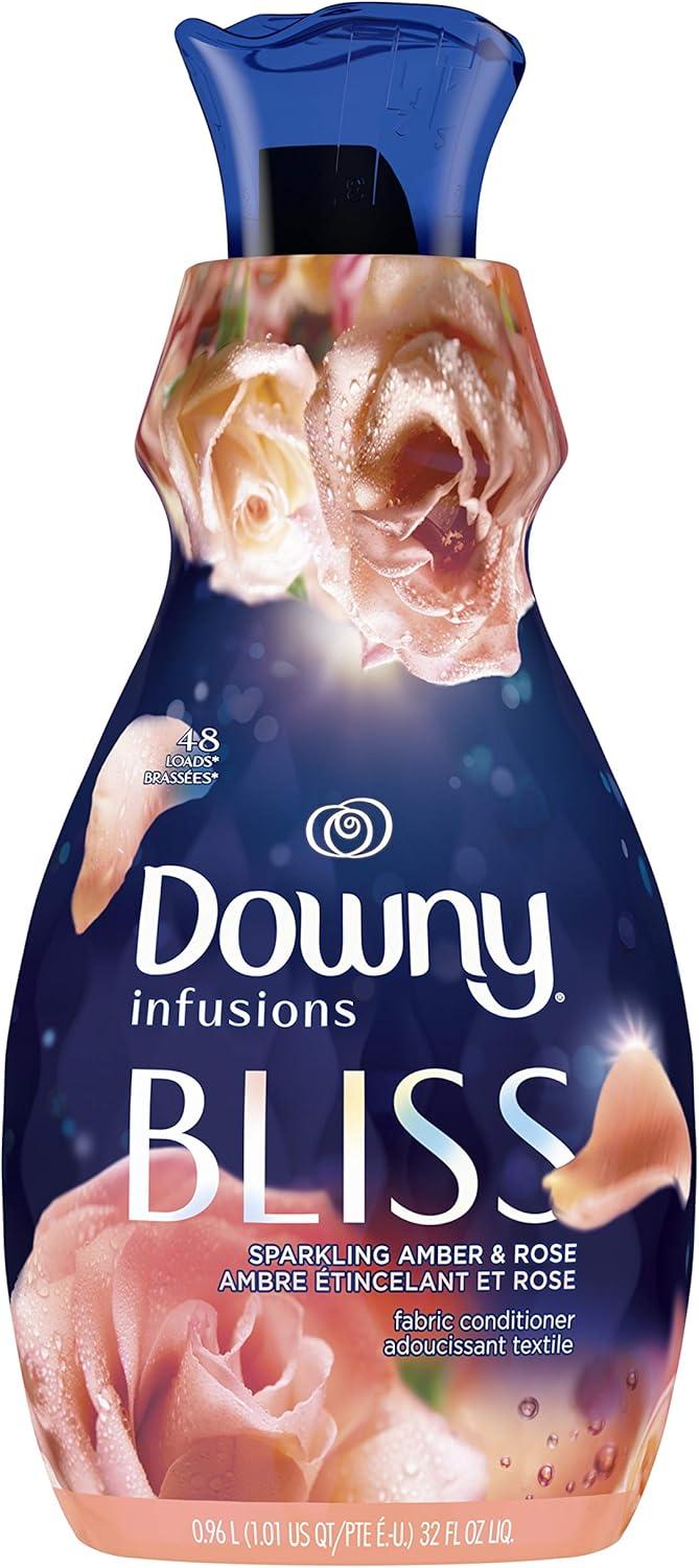 image:imageDowny Infusions CALM Liquid Fabric Softener Soothing Lavender And Vanilla Bean 56 Fl Oz Fabric Conditioner For Softness And Scent32 Fl Oz Pack of 1