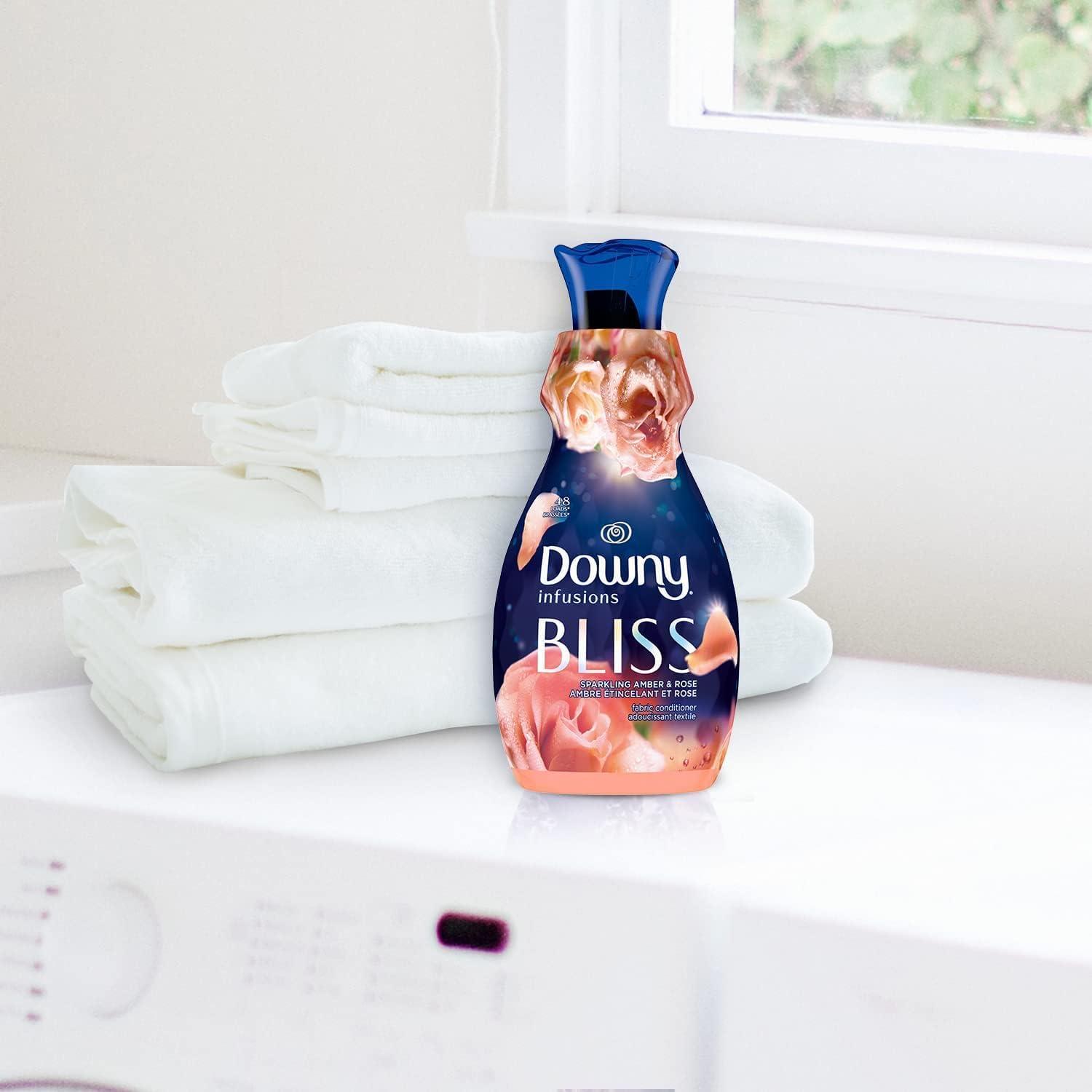 image:imageDowny Infusions CALM Liquid Fabric Softener Soothing Lavender And Vanilla Bean 56 Fl Oz Fabric Conditioner For Softness And Scent56 Fl Oz Pack of 1