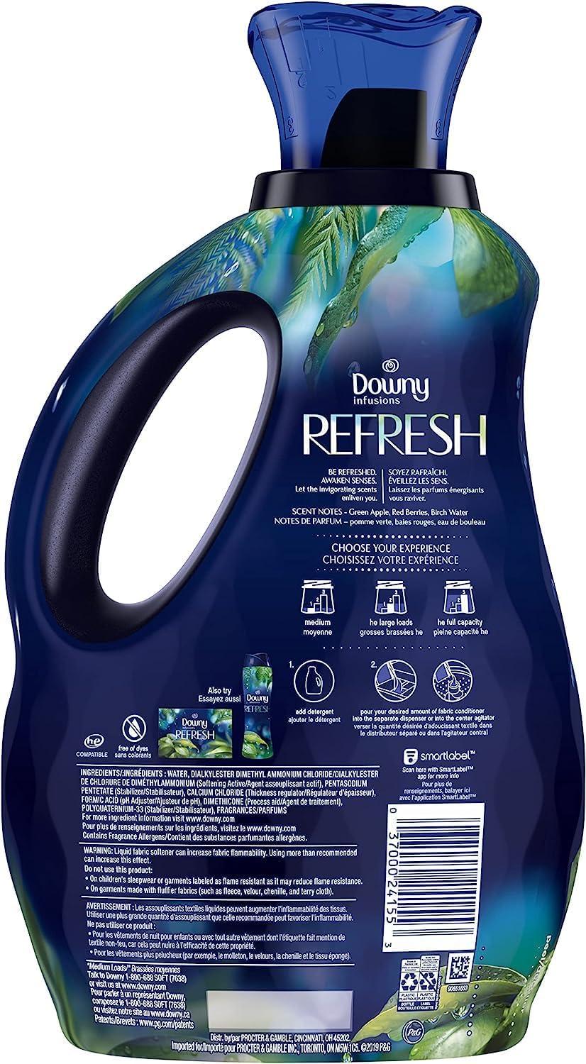 image:imageDowny Infusions CALM Liquid Fabric Softener Soothing Lavender And Vanilla Bean 56 Fl Oz Fabric Conditioner For Softness And Scent56 Fl Oz Pack of 1