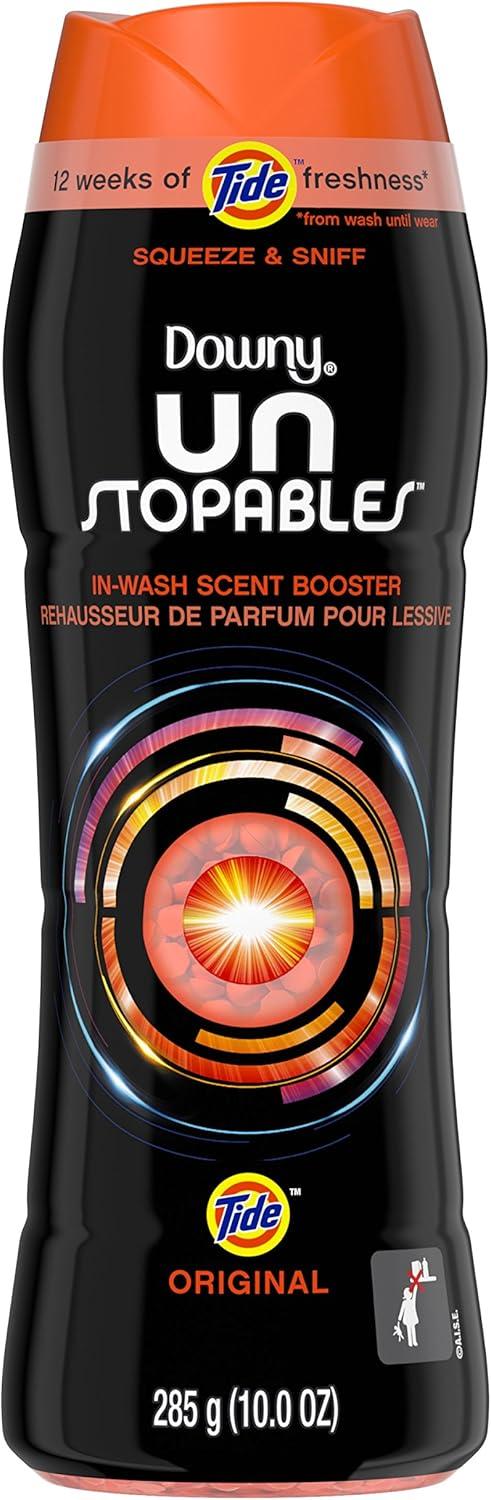 image:imageDowny Unstopables inWash Scent Booster Tide Original Scent Net Wt 57 OZ 162 g Per Bottle One 1 BottleOriginal