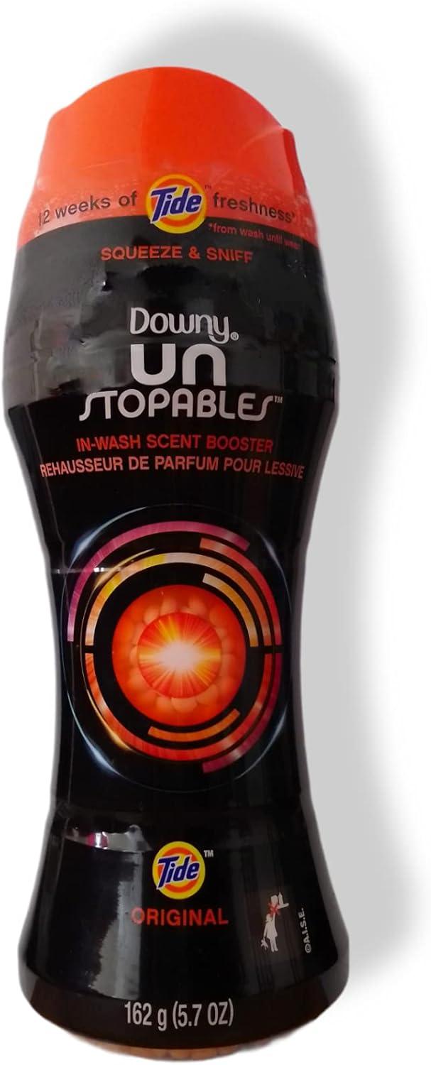 image:imageDowny Unstopables inWash Scent Booster Tide Original Scent Net Wt 57 OZ 162 g Per Bottle One 1 BottleOriginal