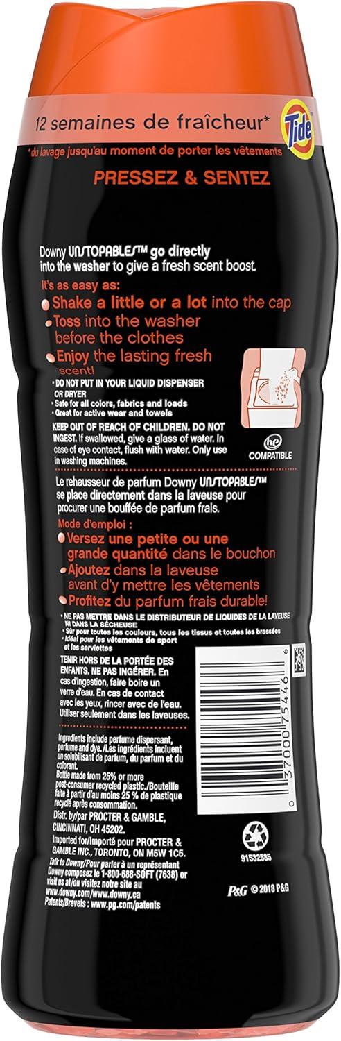 image:imageDowny Unstopables inWash Scent Booster Tide Original Scent Net Wt 57 OZ 162 g Per Bottle One 1 BottleOriginal