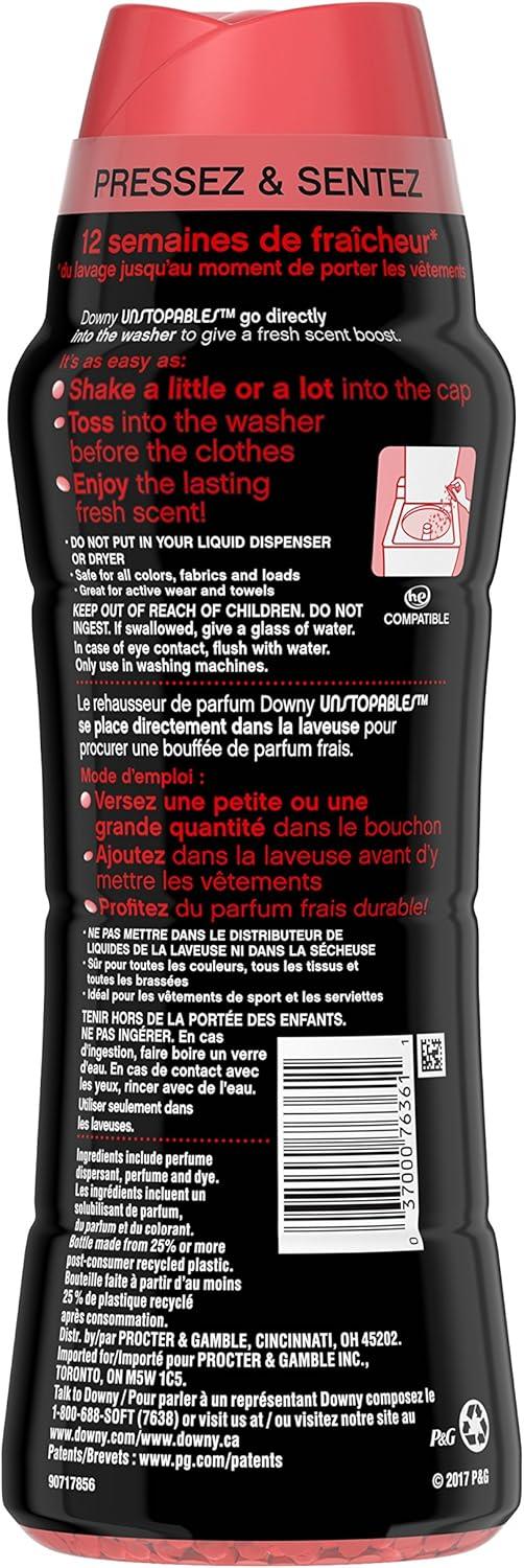 image:imageDowny Unstopables inWash Scent Booster Tide Original Scent Net Wt 57 OZ 162 g Per Bottle One 1 BottleSpring