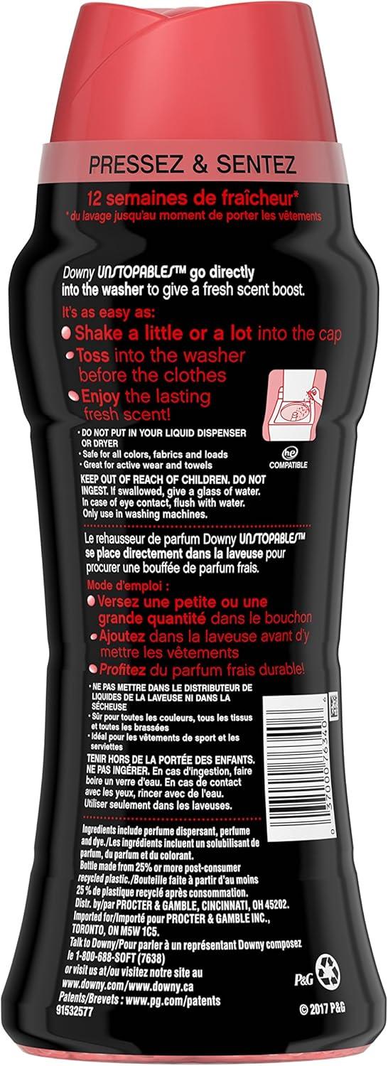 image:imageDowny Unstopables inWash Scent Booster Tide Original Scent Net Wt 57 OZ 162 g Per Bottle One 1 BottleSpring