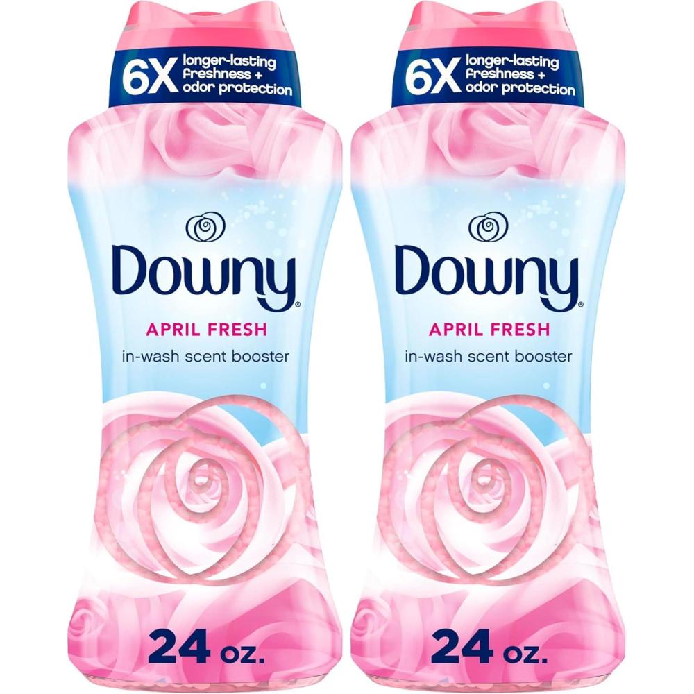 image:imageDowny April Fresh InWash Laundry Scent Booster Beads24 ozlaundry scent beadsLonglasting FreshnessPack of 2