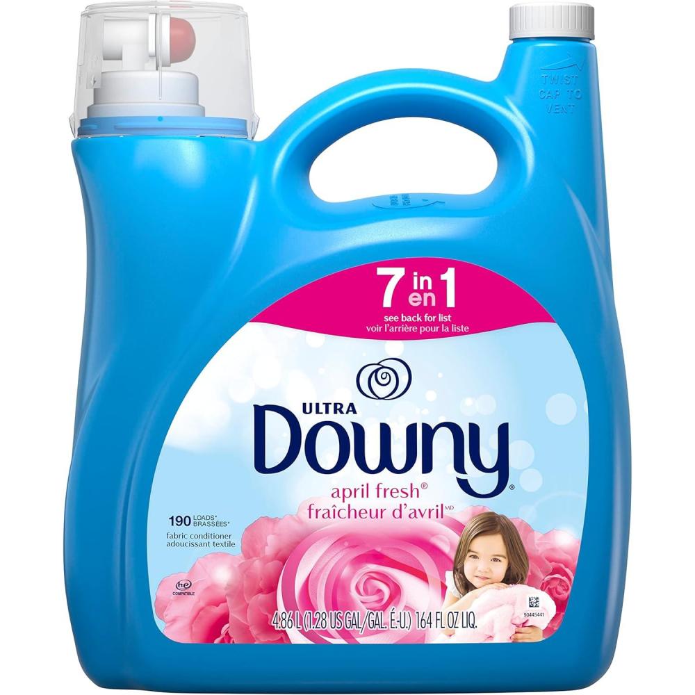 image:imageDowny April Fresh Liquid Fabric Conditioner Fabric Softener 164 fl oz 190 loads164 Fl Oz Pack of 1