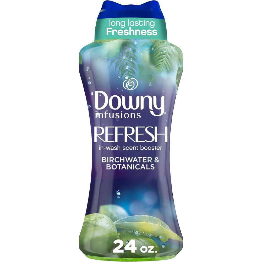image:imageDowny Infusions InWash Laundry Scent Booster Beads REFRESH Botanical Florals and Birch Water Scent 24 oz