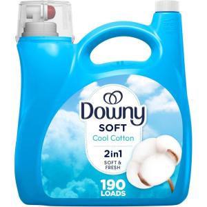 Downy April Fresh Liquid Fabric Conditioner (Fabric Softener), 164 fl oz, 190 loads(140 Fl Oz (Pack of 1))