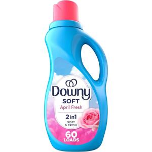 Downy April Fresh Liquid Fabric Conditioner (Fabric Softener), 164 fl oz, 190 loads(44 Fl Oz (Pack of 1))