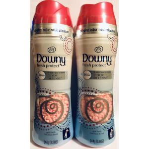 Downy Downy Fresh Protect in-wash Scent Beads with Febreze Odor Defense, April Fresh (37.5 Oz.)(8.6 Ounce (Pack of 2))