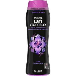 Downy, Unstopables in-Wash Scent Booster Beads – Lush, 8.6 Fl Oz(Lush)
