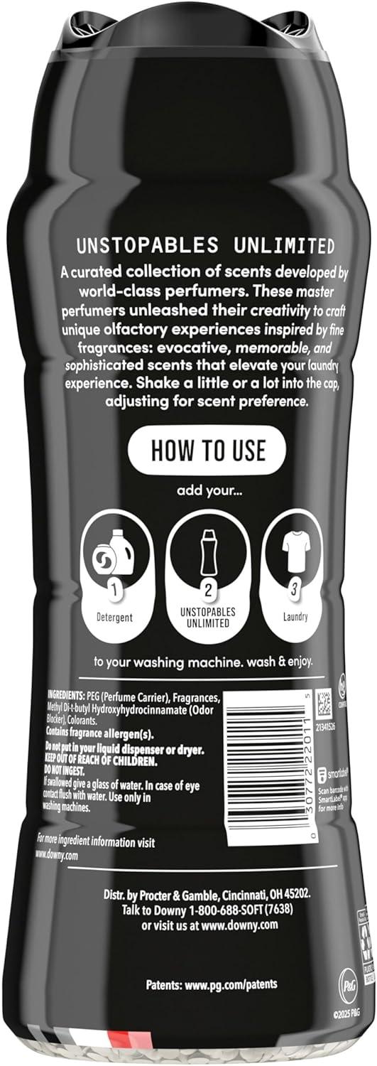 image:imageDowny Unstopables Unlimited Collection InWash Laundry Scent Booster Beads No 24 Fine Fragrance LongLasting Fresh Scent Beads 211 ozN24 Cashmere