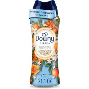 Downy Boutique Botanicals In Wash Laundry Scent Booster Beads, CITREA Scent, 21.1 oz, Boutique Fragrances inspired by the Artistry of Nature