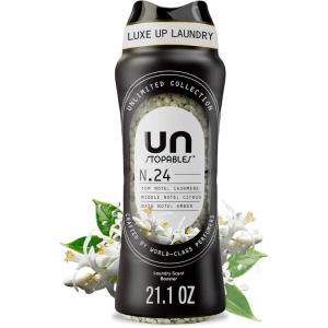 Downy Unstopables Unlimited Collection In-Wash Laundry Scent Booster Beads, No. 24, Fine Fragrance, Long-Lasting Fresh Scent Beads, 21.1 oz(N.24 Cashmere)